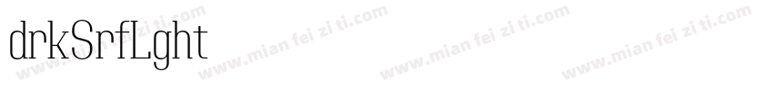 Adirek Serif Light字体转换